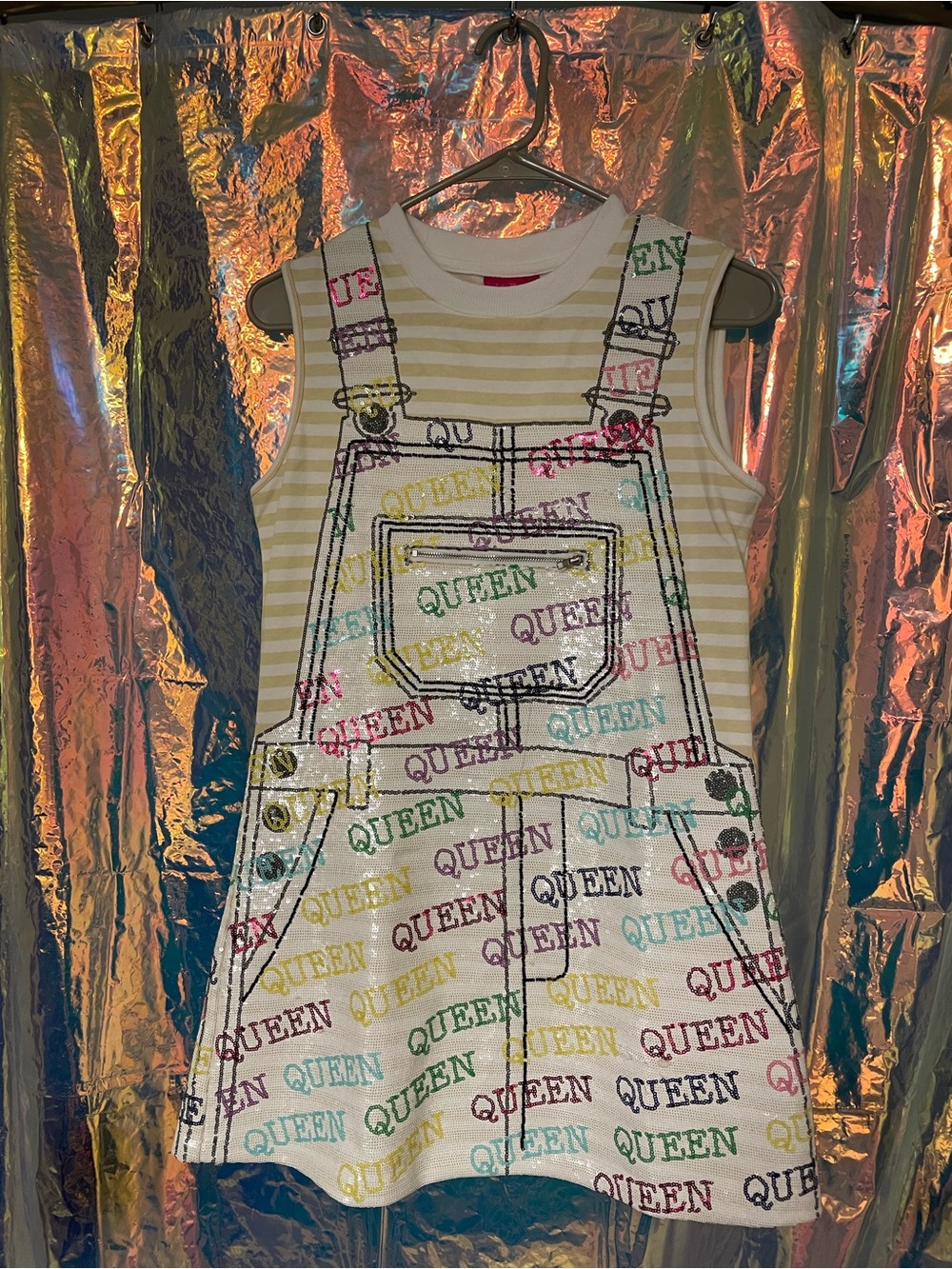 QOS Overall Tank Dress